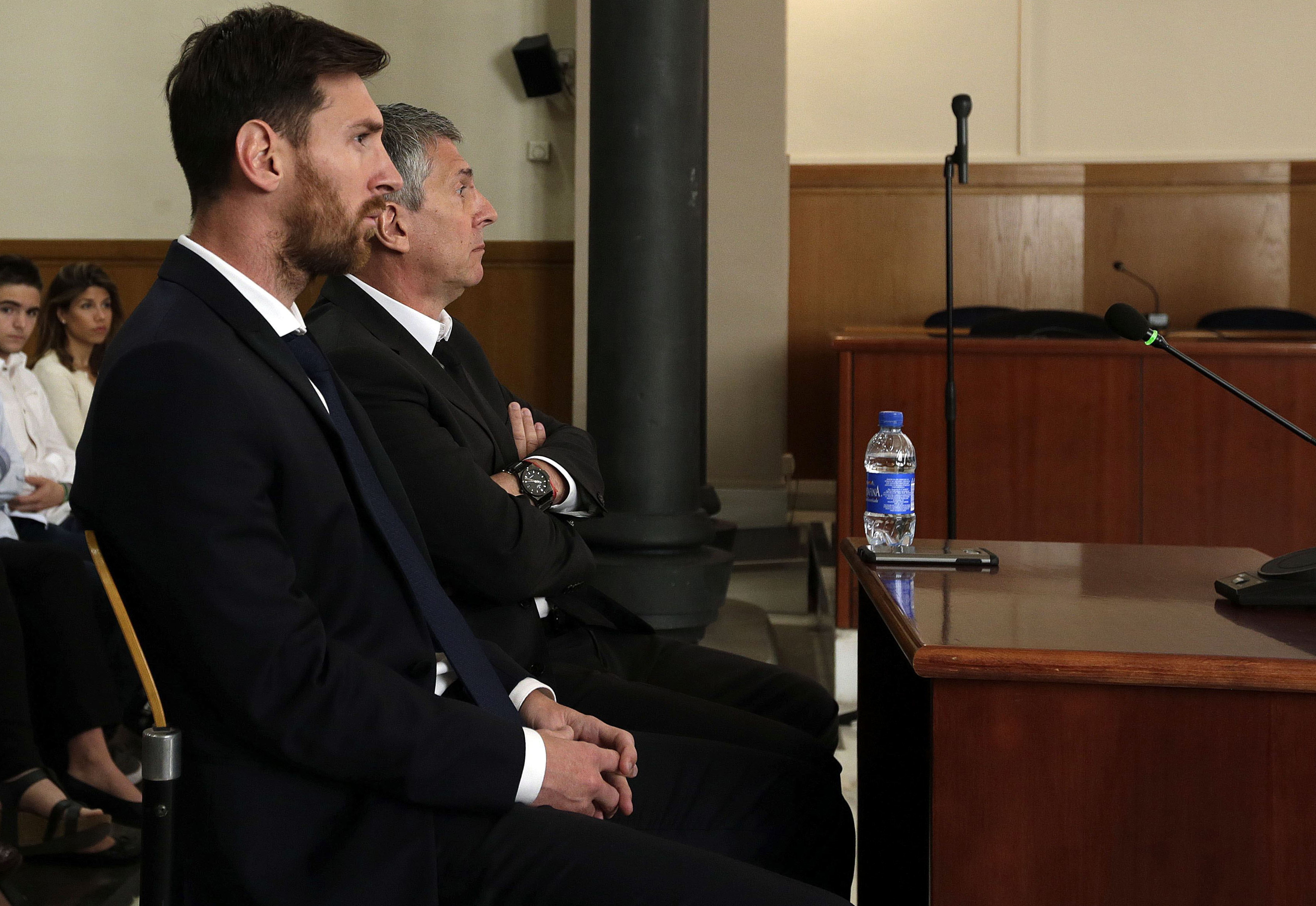Messi condenado por fraude fiscal