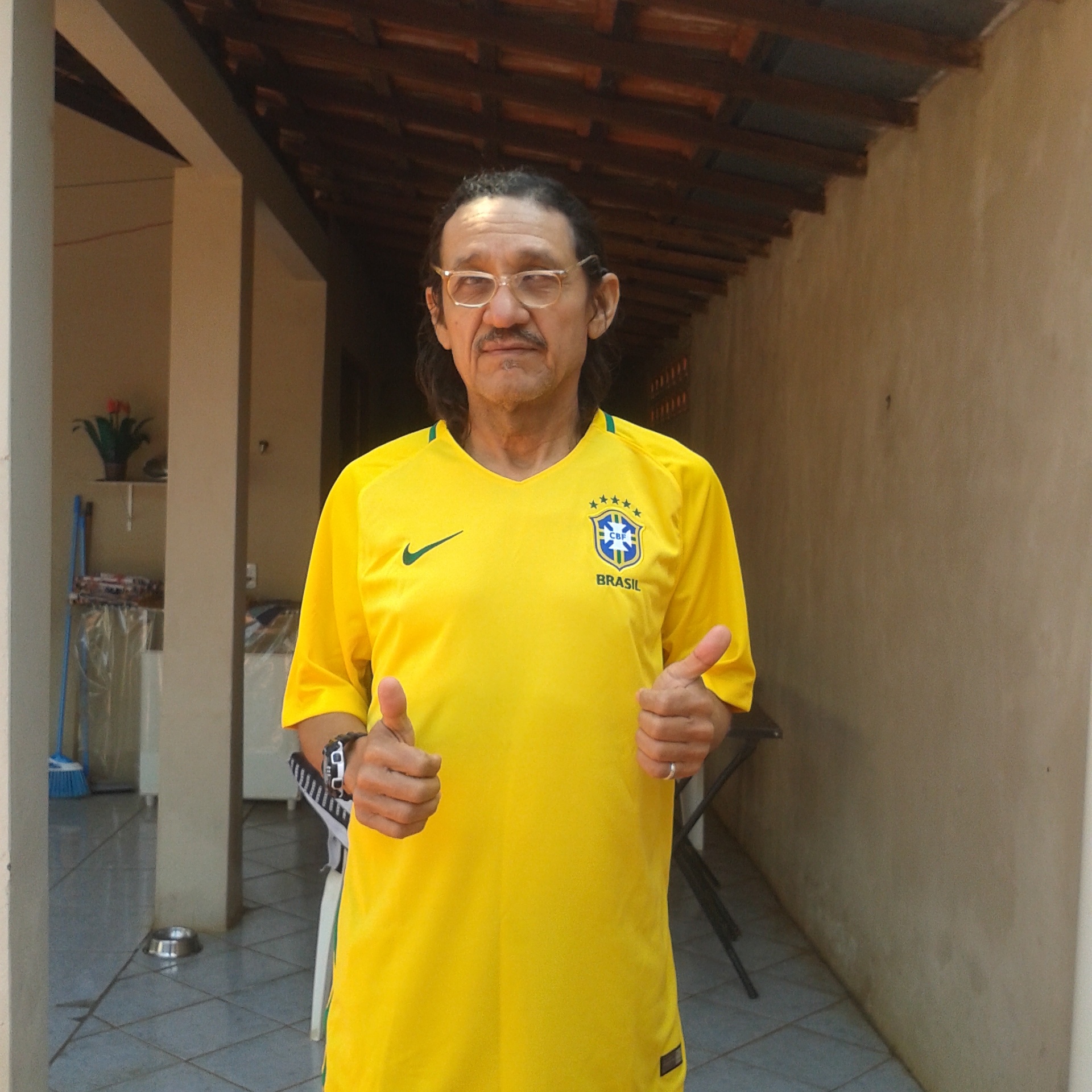 Ismael ganhou a camisa da seleção brasileira