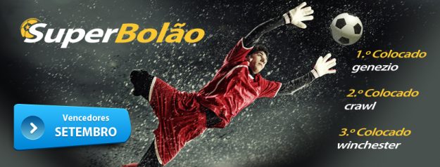 Vencedores de Setembro do SuperBolão
