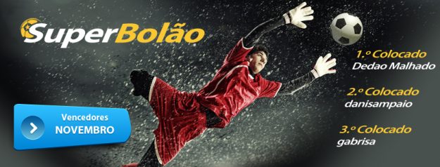 Vencedores de Novembro do SuperBolão