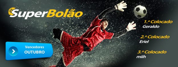 SuperBolão: Vencedores Outubro 2017