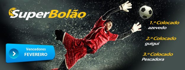 Vencedores SuperBolão - Fevereiro 2019