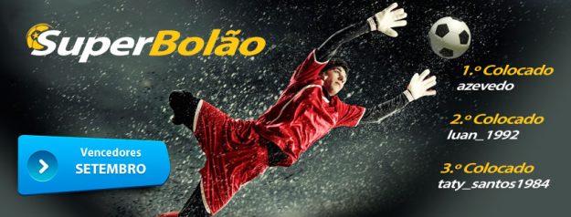 Vencedores Setembro 2019 - SuperBolão